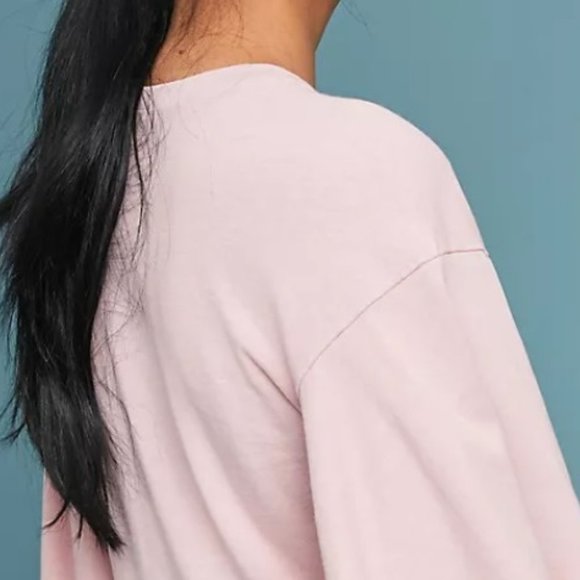 NEW WITH TAGS - Citizens of Humanity Flutter-Sleeve Top - Pink - Size M - Picture 4 of 4